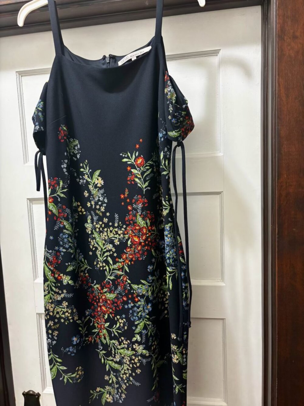 Rachel Roy Navy with Flowers Dress